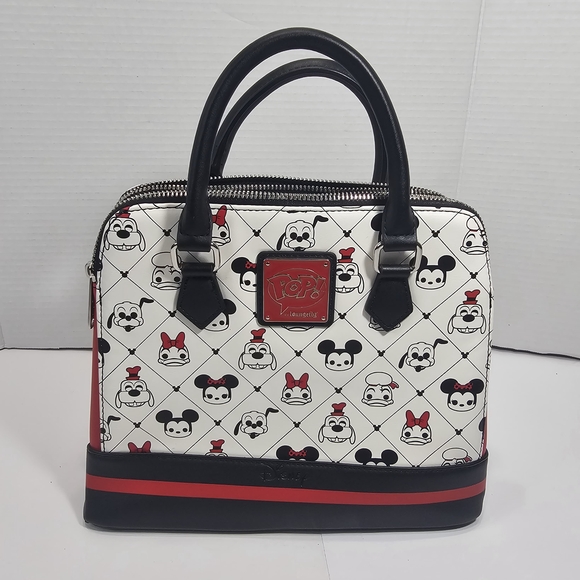 Disney Black and White Mickey Mouse Handbag - Picture 4 of 13